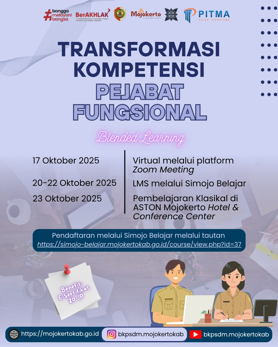 Pelatihan Transformasi Kompetensi Pejabat Fungsional