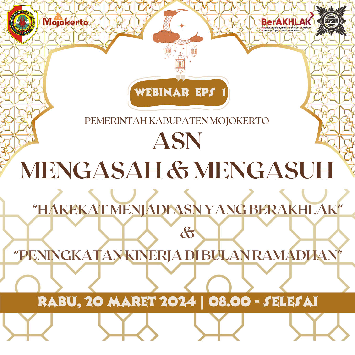 Webinar ASN Mengasah dan Mengasuh